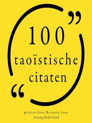 cover image of 100 Taoïstische citaten